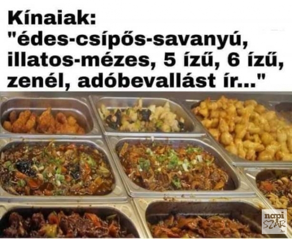 Én : Egyetlen kaját sem tudok normális ízűre megcsinálni