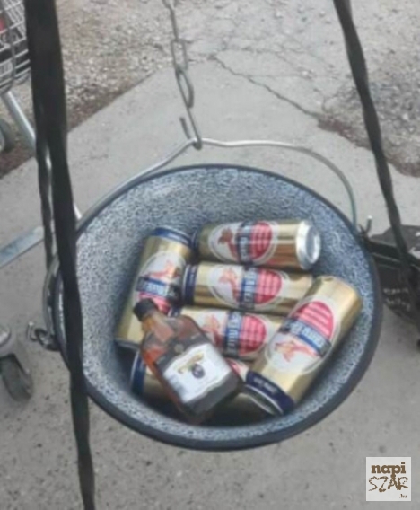 Ma apu készítette el az ebédet...