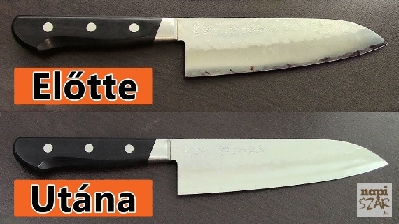 Brutálisan jó késélező módszer - így bármit megélezhetsz (x)