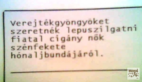 Vannak még különleges igények