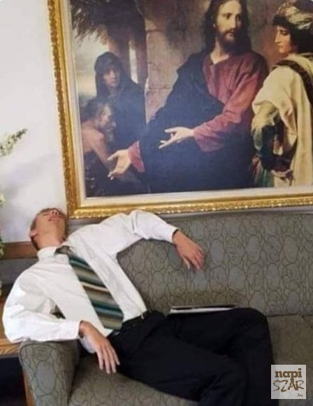 Amikor Jézus se érti, hogy mitől vagy ilyen fáradt