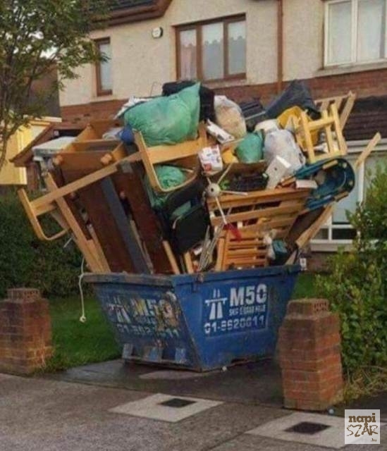 Drágám! Hány konténert rendeljek?