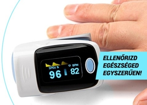 Véroxigénszint és pulzusmérő - Tartsd szemmel szervezeted működését! (x)