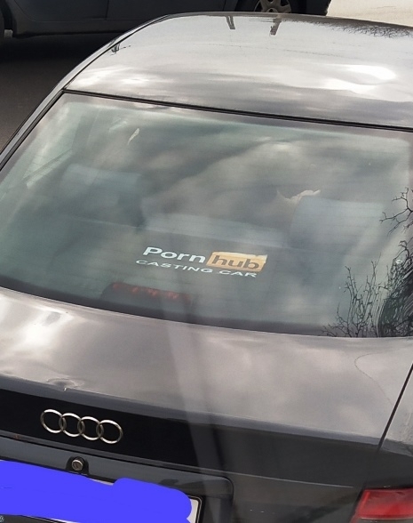 PornHub casting car