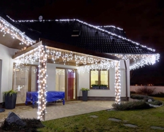 Karácsonyi LED jégcsap füzér - Öltöztesd ünnepi fényárba otthonod! 