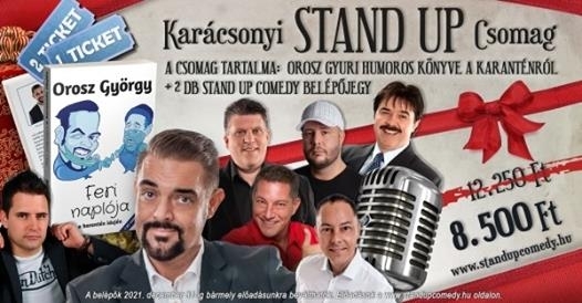 Karácsonyi STAND UP Csomag 30 % kedvezménnyel! (x)