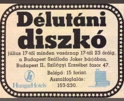 Egy kép erejéig visszarepülünk a 80-as évekbe