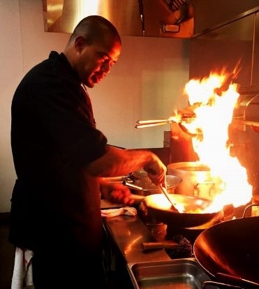 Ma flambírozott ( lángoló ) kacsát próbáltam ebédre készíteni