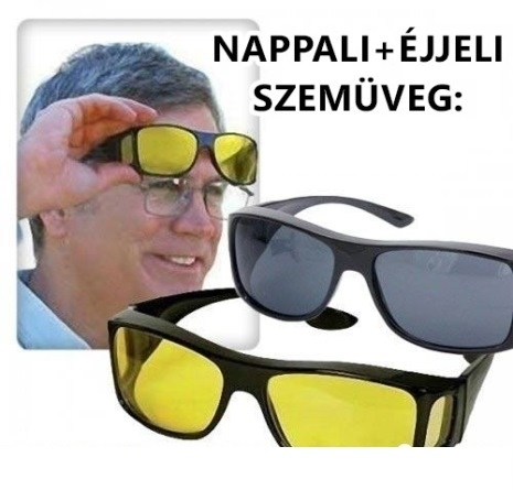 Látássegítő szemüveg autósoknak - tökéletes látás erős napfényben, sötétben egyaránt!