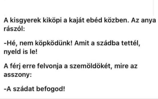 Ebéd közben történt 🙂