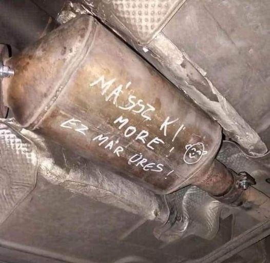 Üzenet a tolvajoknak