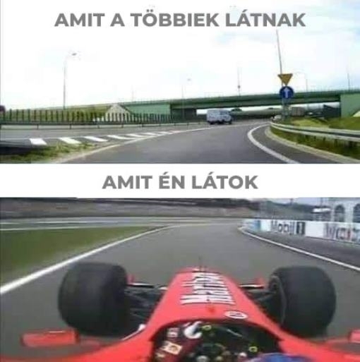 Felhajtó az autópályára