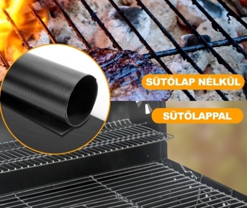 Tapadásmentes grill sütőlap - Szezonnyitó akció (x)