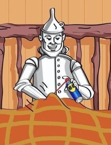 A bádogembernek is jár egy kis szeretet