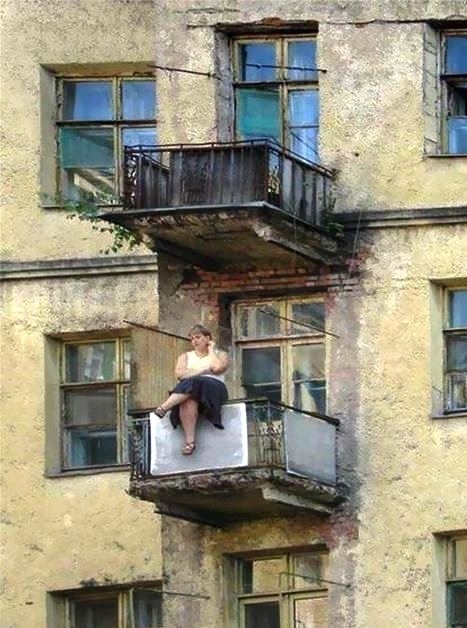 Ludmilla kiült kicsit napozni