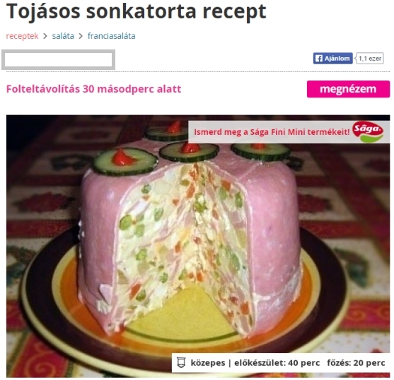 Nagyon mutatós és fincsi is