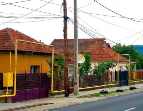 Bevezették a faluba a gázt