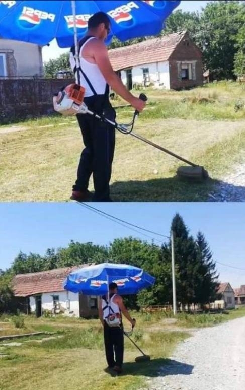 Nem akart napszúrást kapni