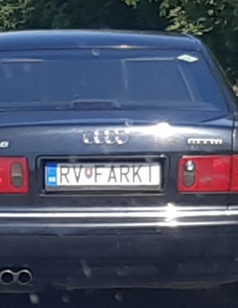 Szlovákiából küldték a nap rendszámát