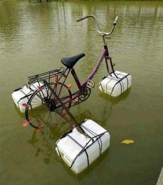 Csináld magad vizibicikli