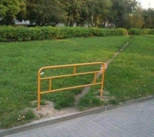 Fűletaposás, átjárkálás megoldva