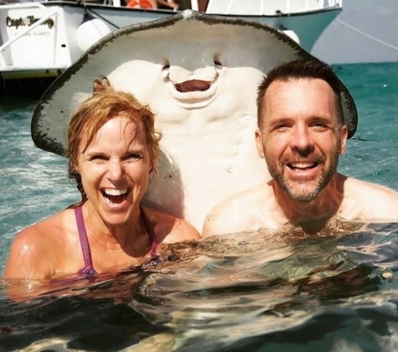 Vidám nyaralós fotó