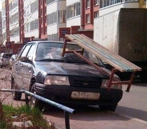 Oroszországban nem ajánlott a járdára parkolni