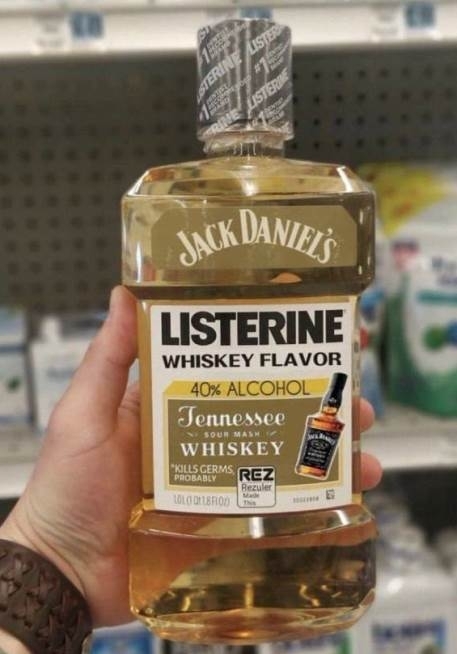 Én ma este ezzel öblögetek