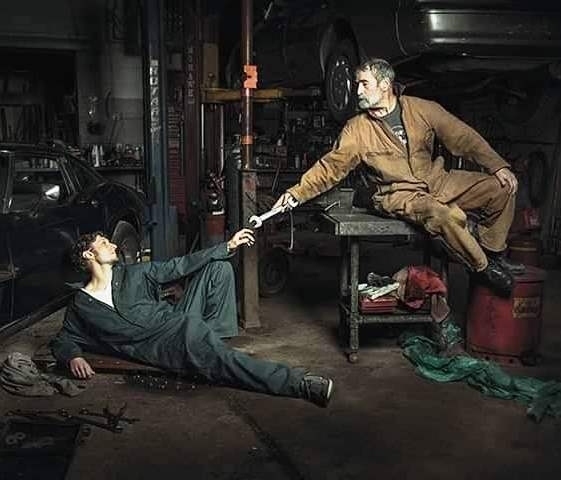 Újragondolták a műhelyben az ismert festményt