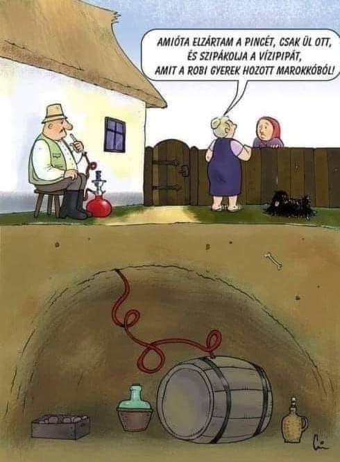 Trükközik az öreg