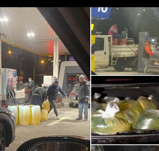 Romániában is megrohamozták a benzinkutakat