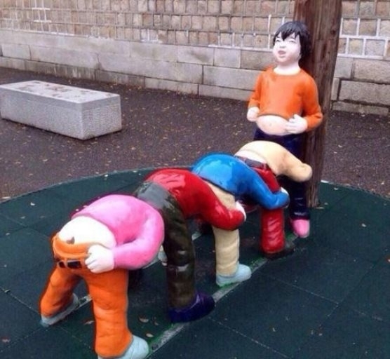 Egy jól sikerült játszótéri alkotás