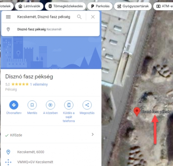 Gugli térkép sorozatba ajánlom