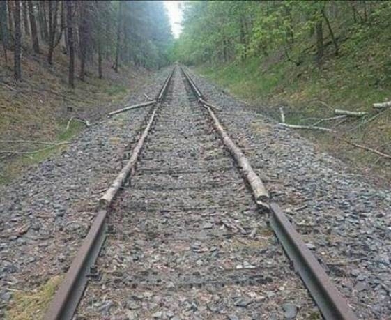 Reméljük, hogy erre már nem jár vonat