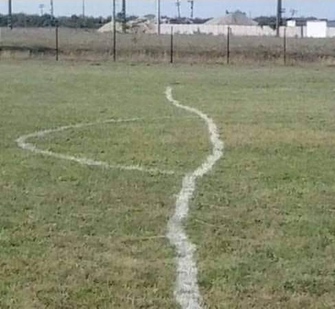 Elkészült a focipálya felfestése