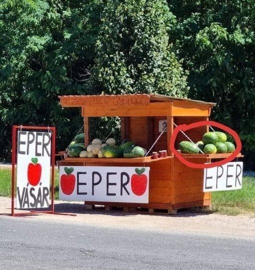 Úgy tűnik, hogy az eper elfogyott