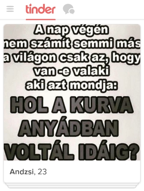 Ő ezzel a szöveggel keres párt, az online húspiacon