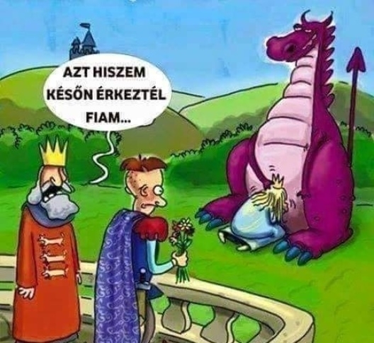 Ma jó napja volt a sárkánynak 🙂