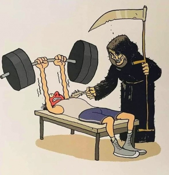 Csak óvatosan az edzésen