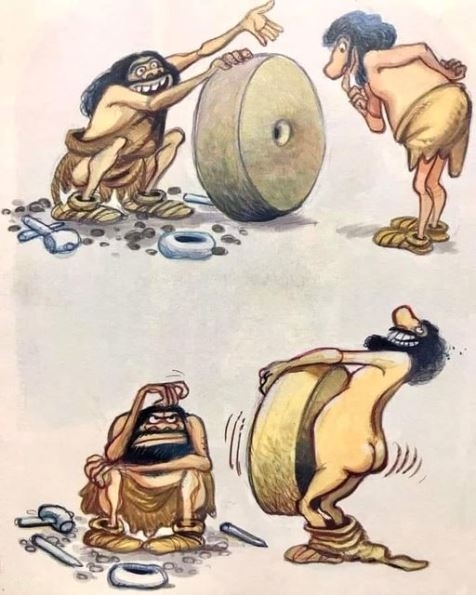 Találmányok ide vagy oda, egy férfi az mindig férfi marad