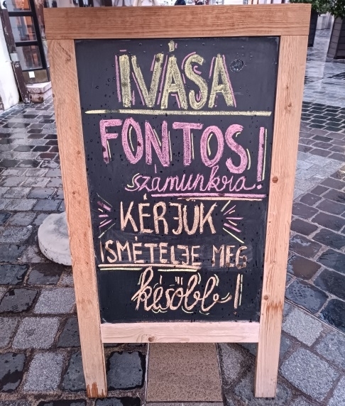 Jópofa vendégcsalogató