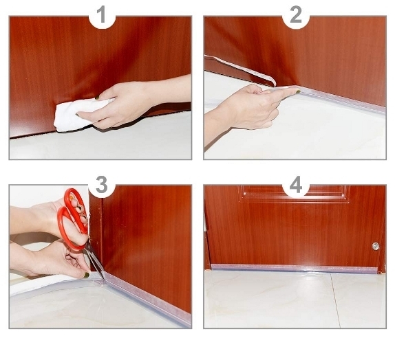 Szilikon ajtószigetelő szalag - Segít spórolni! (x)