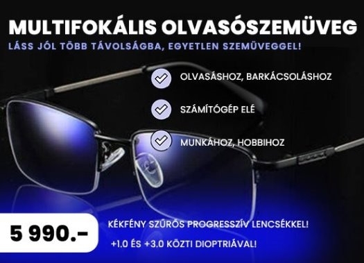 Mostantól elég egy szemüveg az éleslátáshoz! (x)