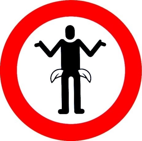 Nemzetközi hóvégét jelző tábla