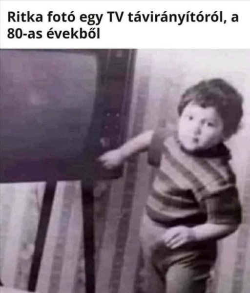 Idősebbeknek ismerős lehet a dolog