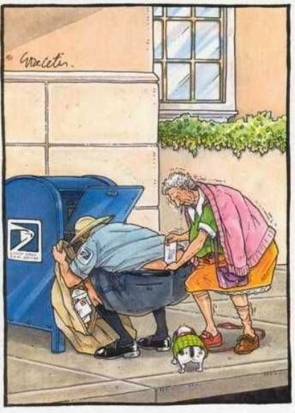 Gizus néninek csúnyán leromlott már a látása