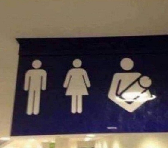 Van külön WC a nagyfarkúaknak is