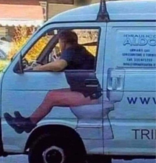 Egy kreatív vízvezetékszerelői reklám