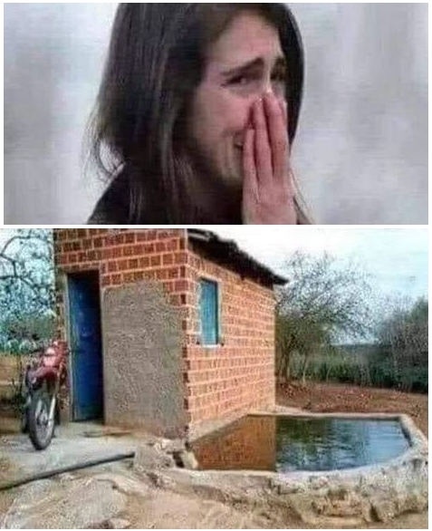 Azt mondta, hogy medencés háza van