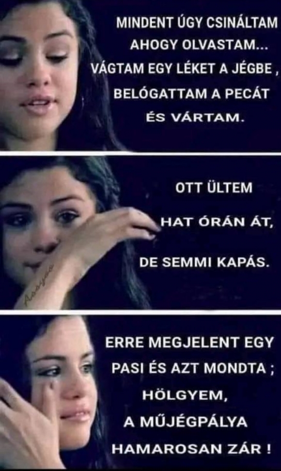 Ebben a hőségben előjönnek a téli emlékek